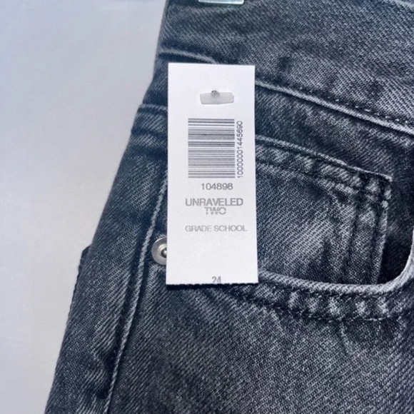 EB Denim Aritzia Unraveled Two Side Slit Jeans - Grade School - Size 24 - Picture 14 of 15